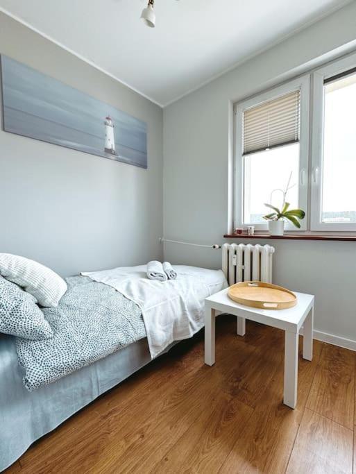Lägenhet Apartament Z Widokiem Na Morze, 3 Min Ergo Arena Gdańsk